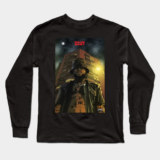 Dave East 2` Long Sleeve T-Shirt by BokkaBoom